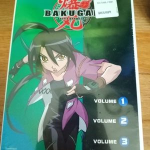 New Bakugan DVDs Volume 1,2,&3